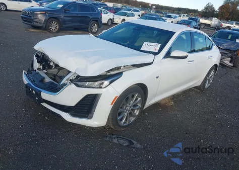 2024 Cadillac Ct5 Premium Luxury из США, поврежденный, VIN 1G6DN5RW2R0122754